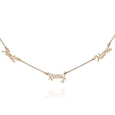 Gold Names Necklace