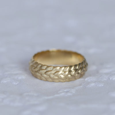 14K/18K Gold Braided Ring