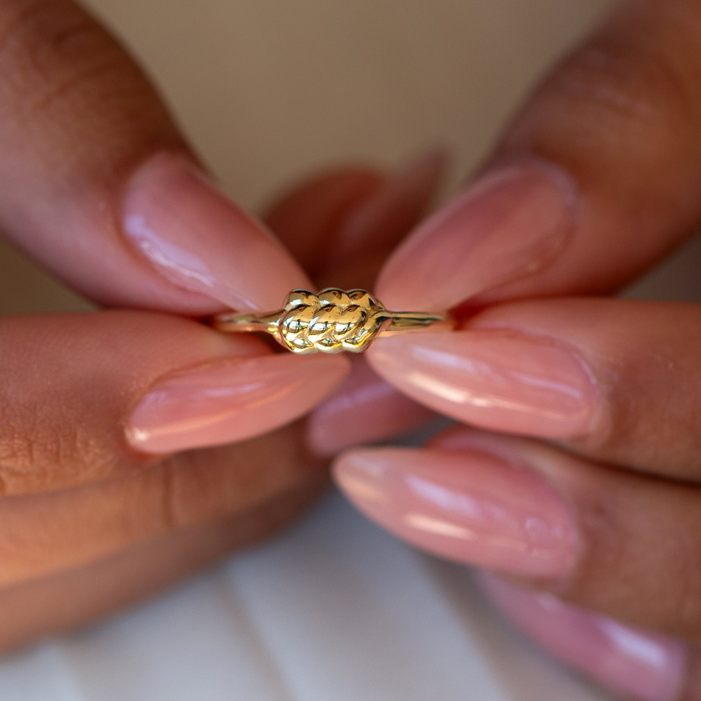 14K/18K Gold Challah Ring