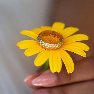 14K/18K Gold Braided Ring