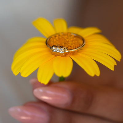 14K/18K Gold Challah Ring