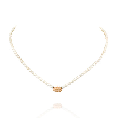 Pearls & 14K Gold Necklace