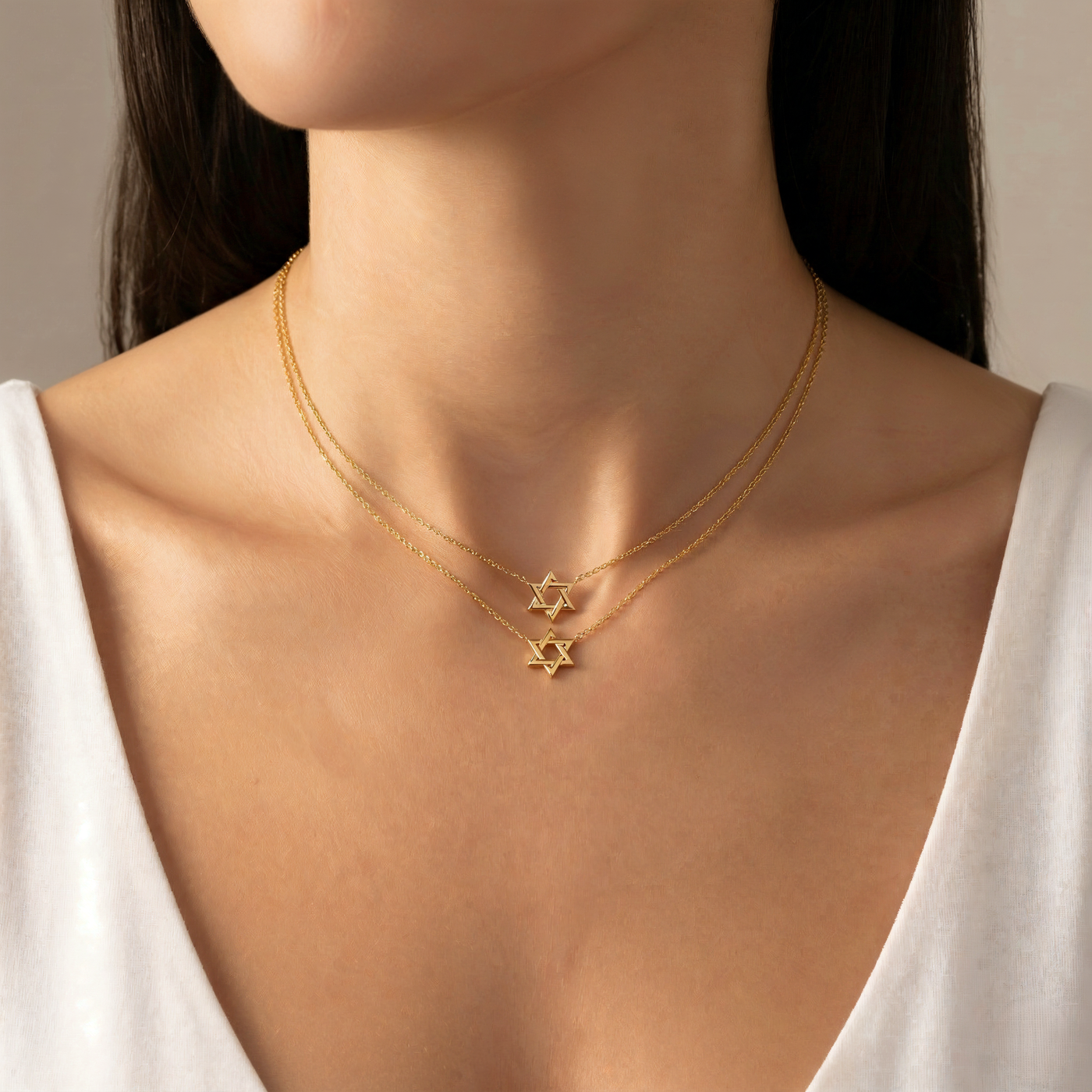 Classic Star of David Necklace