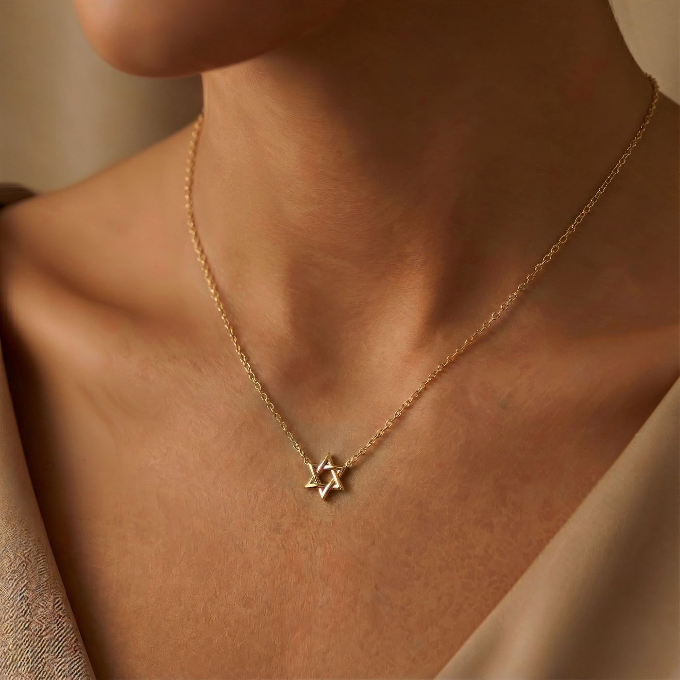 Classic Star of David Necklace