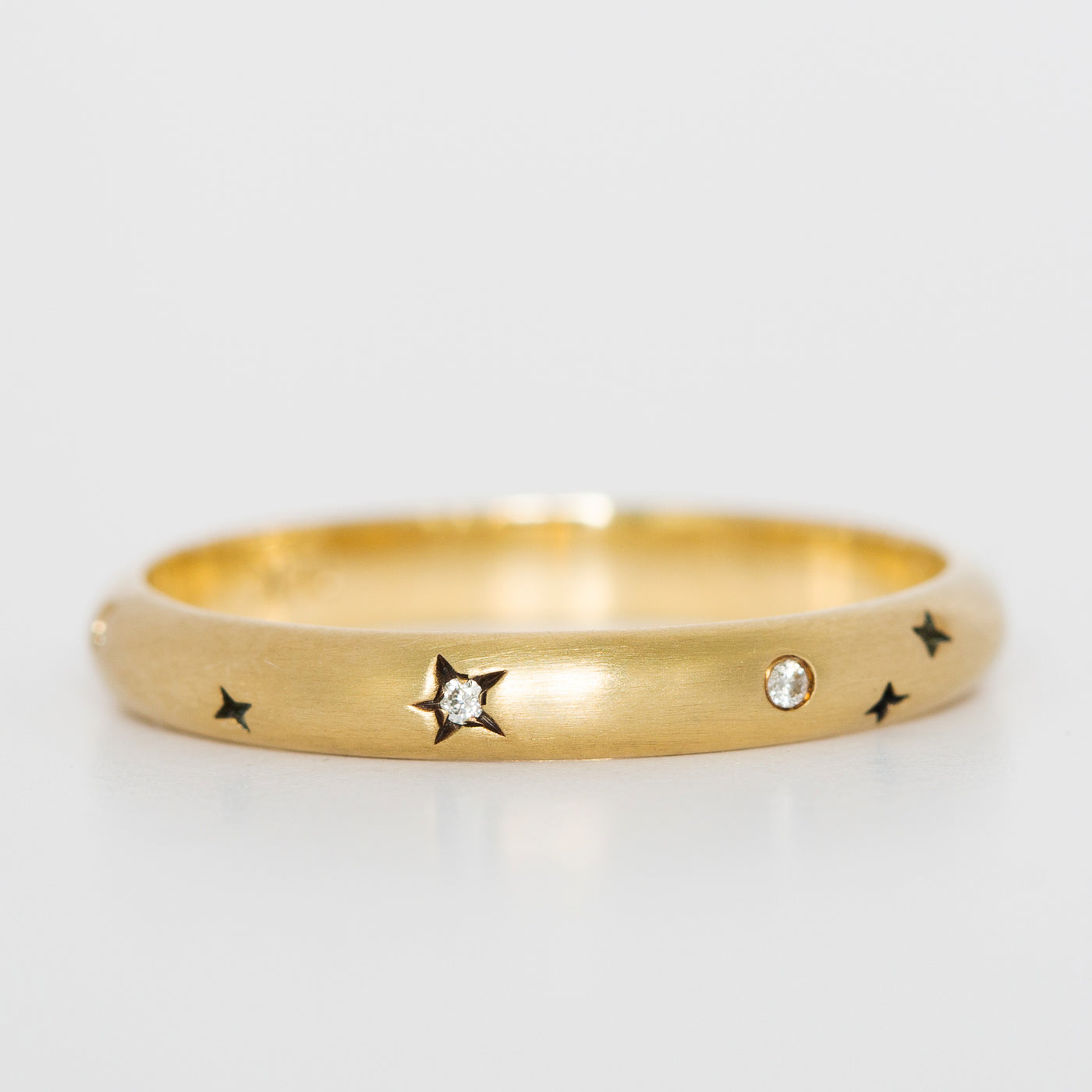 Take Me To The Moon |  Gold and Diamond Ring
