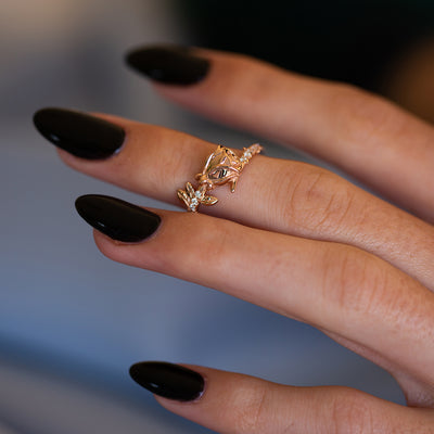 One True Love | Diamond Rose Ring