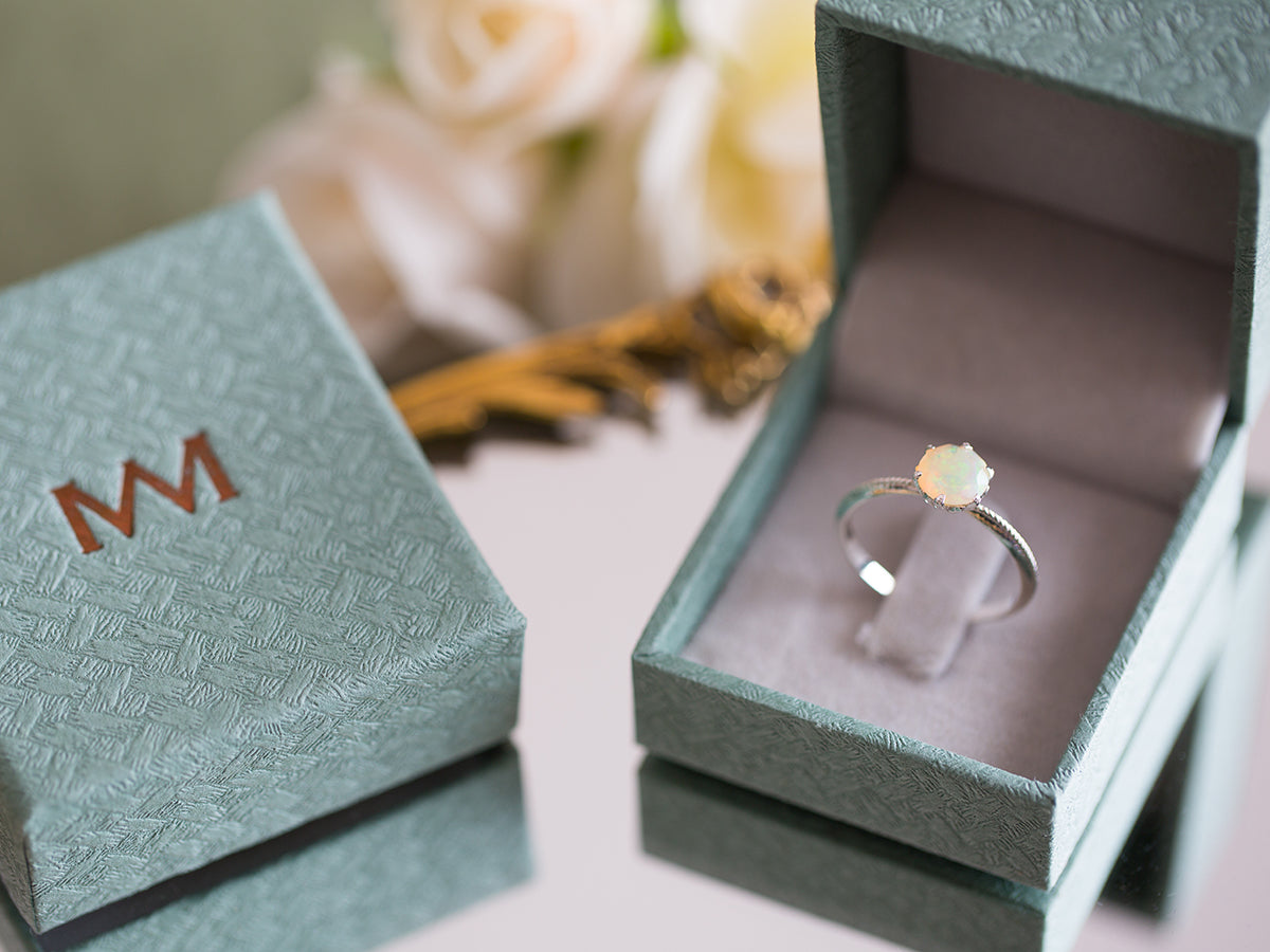 Lina | Opal Engagement Ring