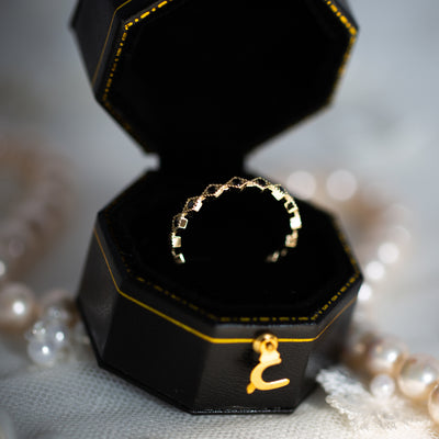 Cora | Black Diamond Eternity Ring