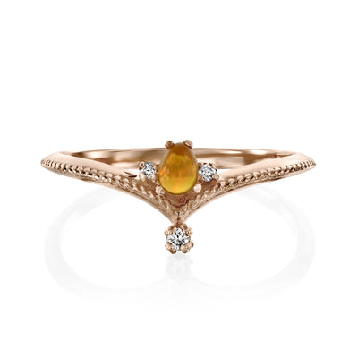 Agatha | Opal & Diamonds Ring