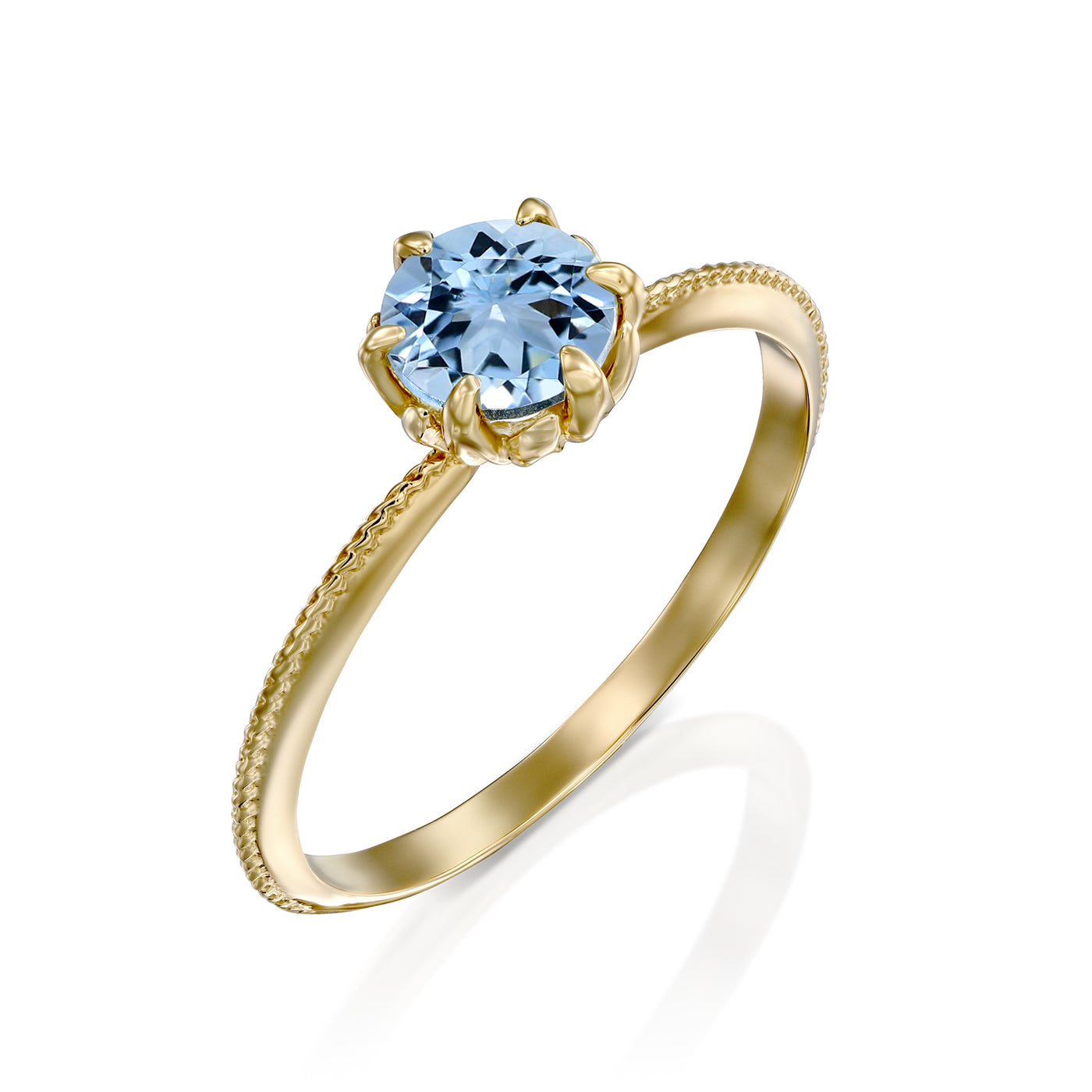 Lina | Aquamarine Engagement Ring