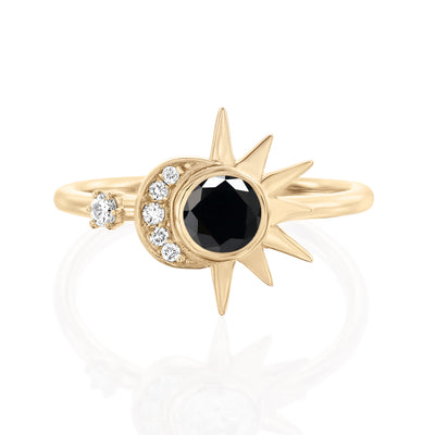 Aurora | Black Diamond Ring