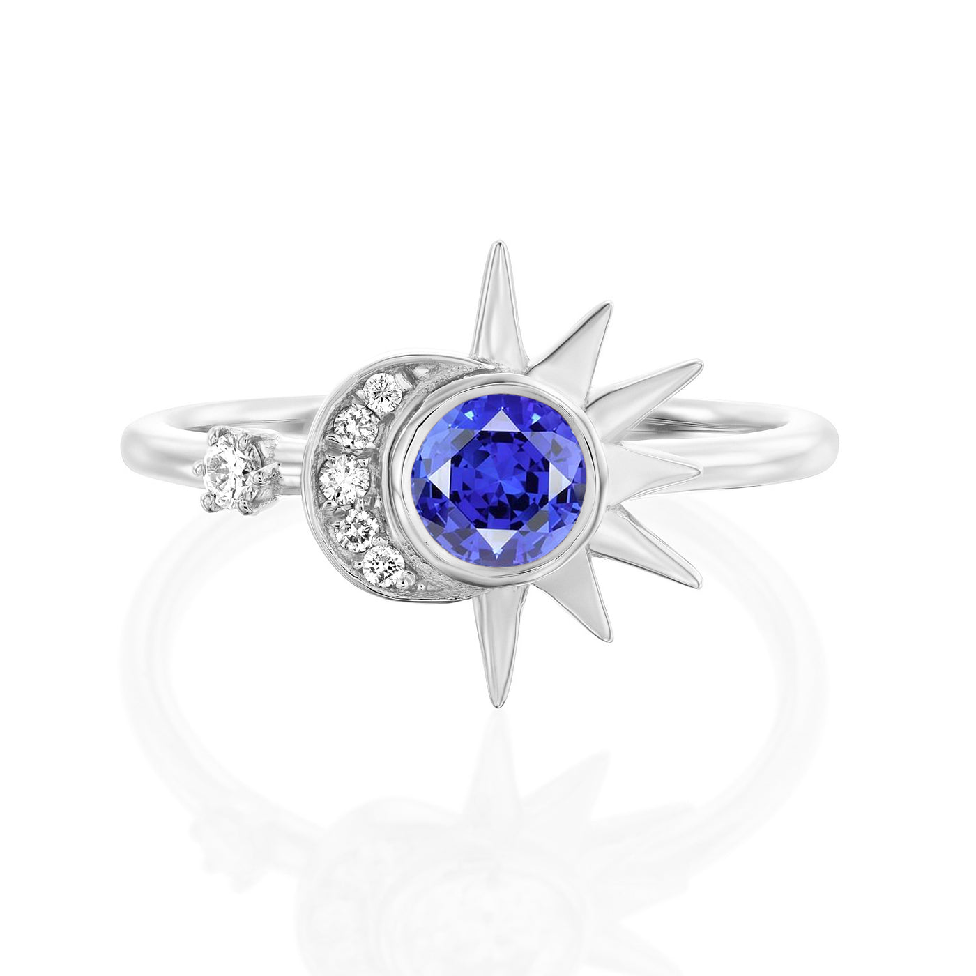 Aurora | Tanzanite Diamond Ring