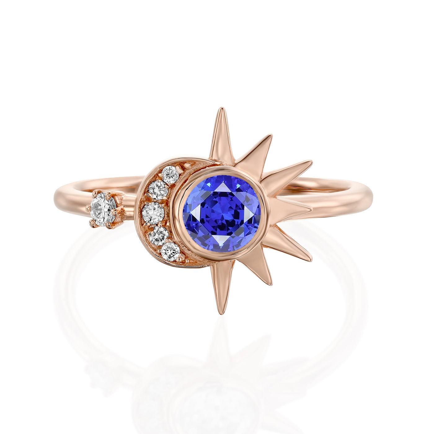 Aurora | Tanzanite Diamond Ring
