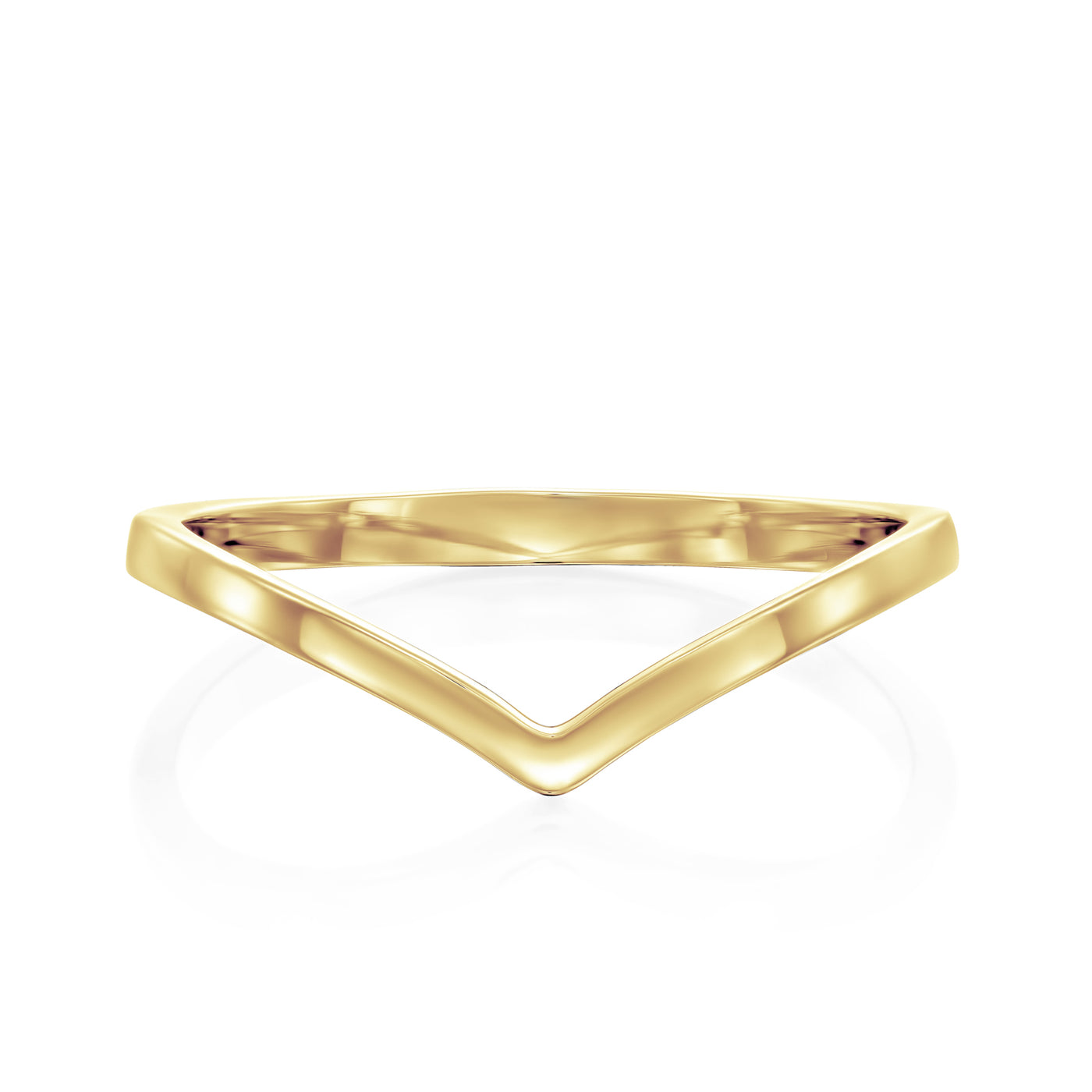 Zoey | V Gold Ring