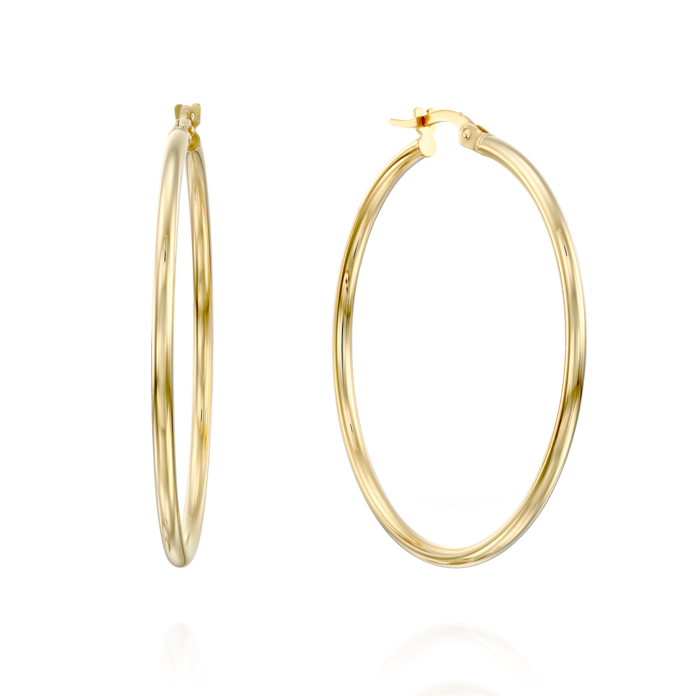 Thin Gold Hoops | Ready To Ship