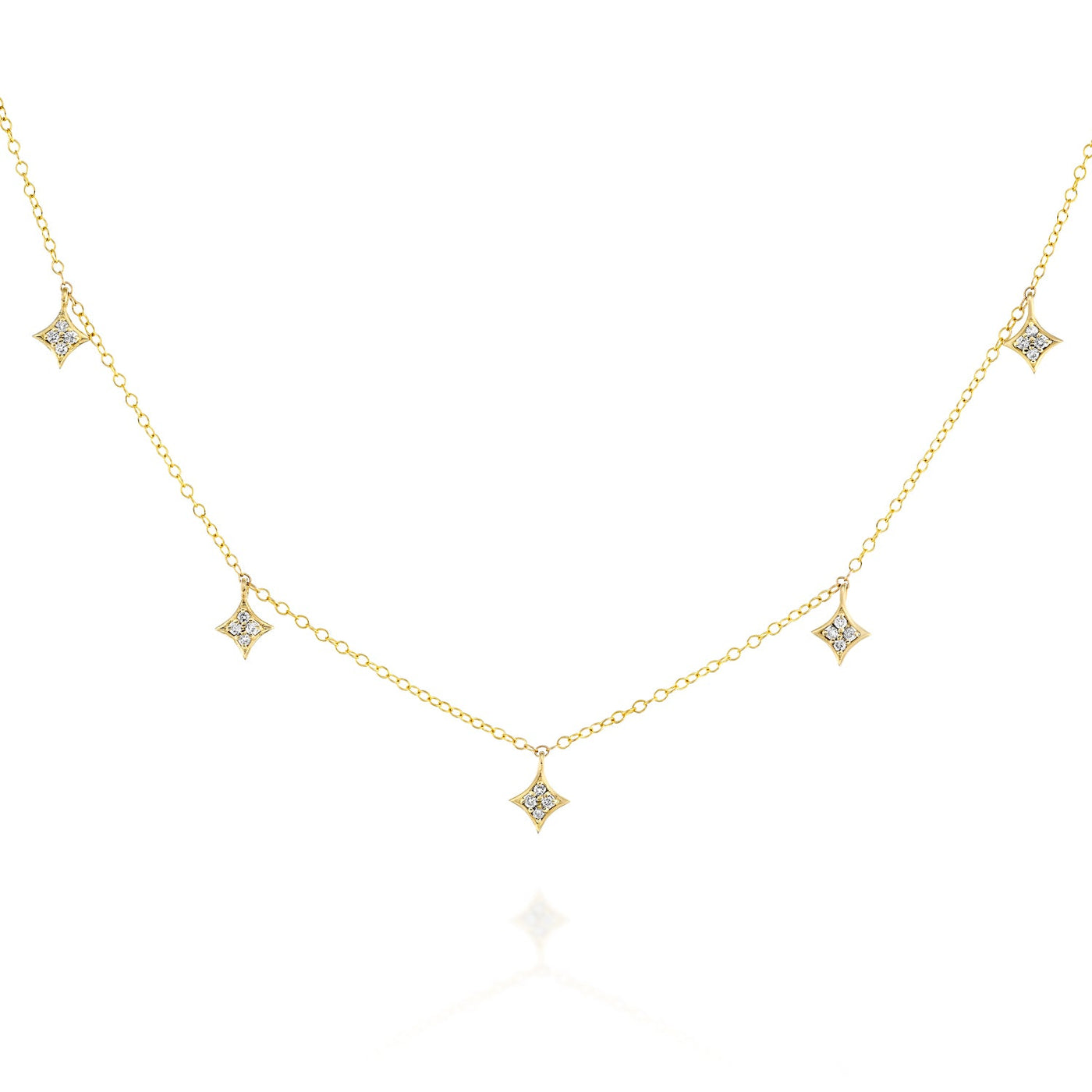 Stars Diamond Necklace | Ready To Ship