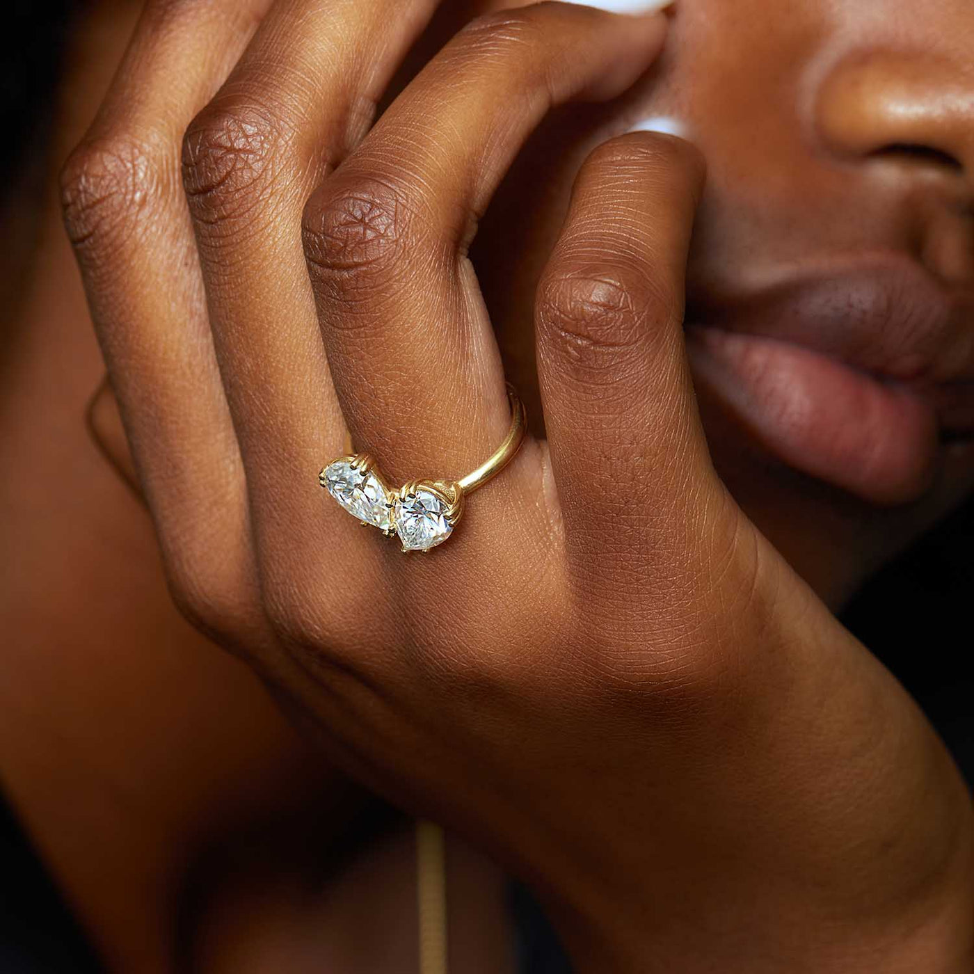 Toi et Moi | Ready To Ship Engagement Ring