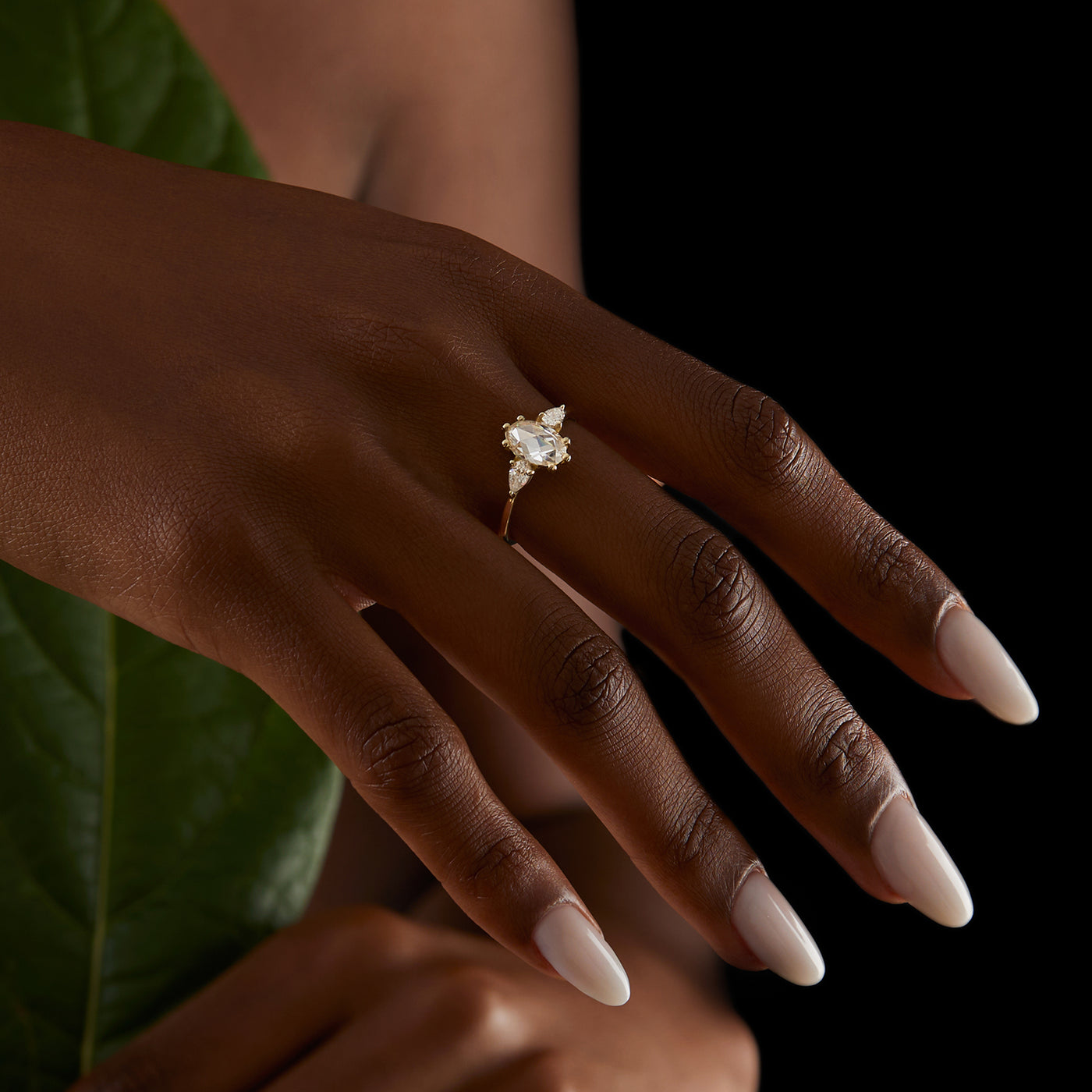 Alma | Moissanite Engagement Ring