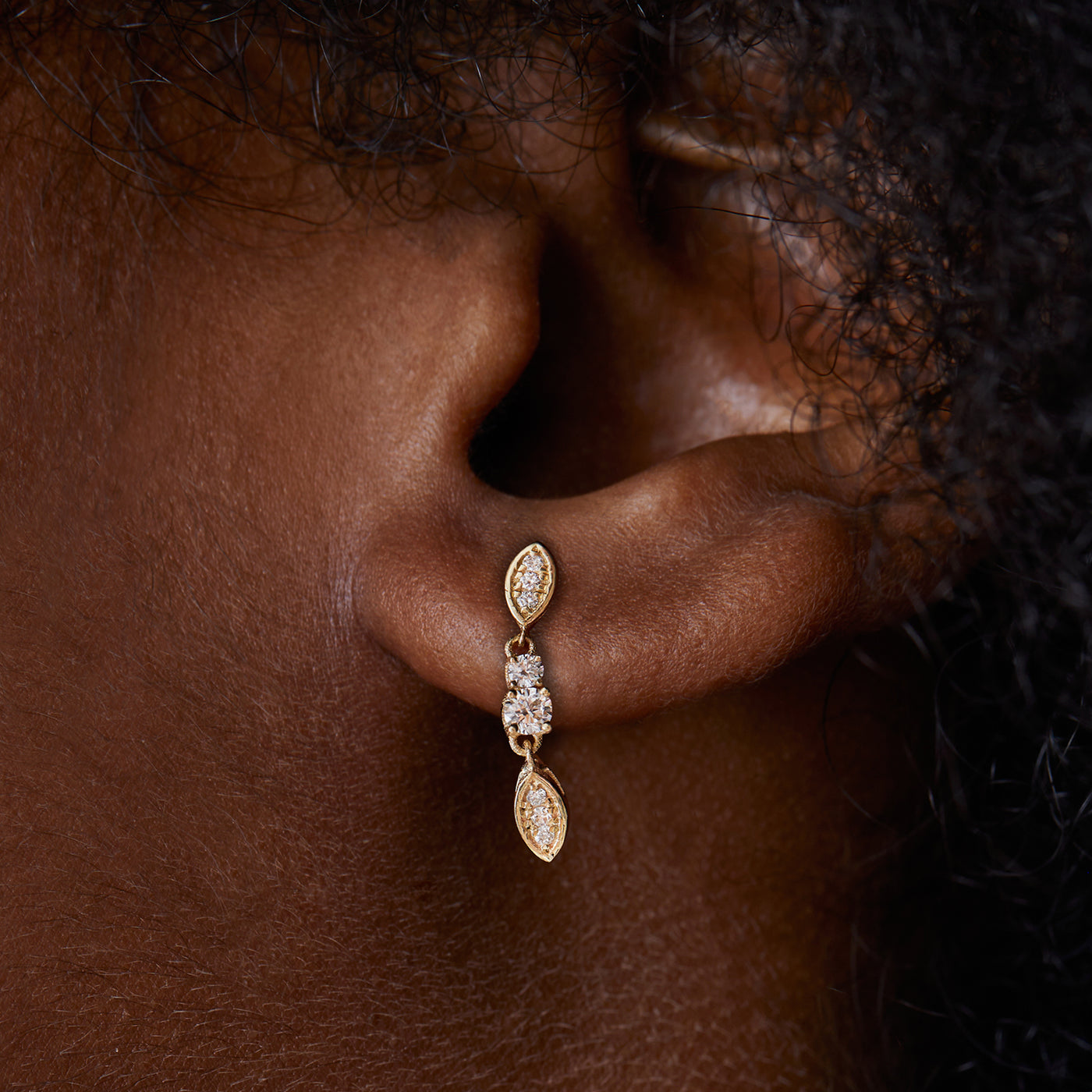 Marquise Dangle Earrings