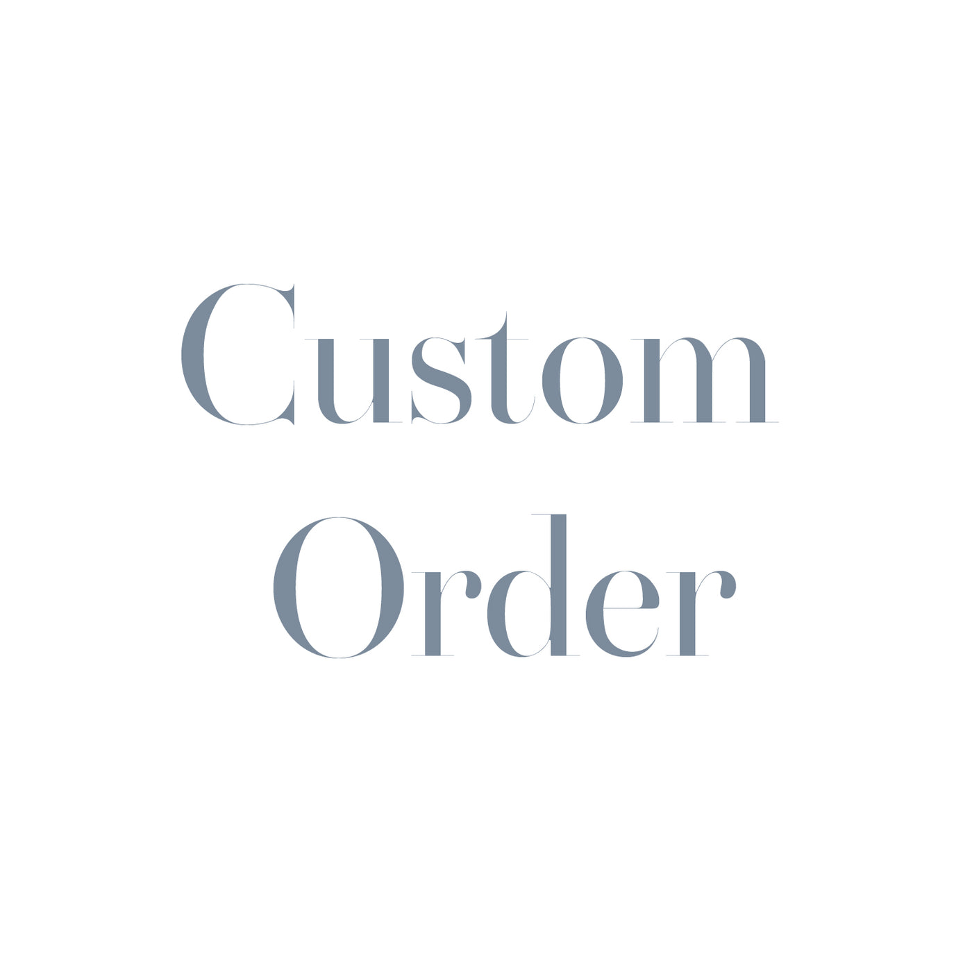 Custom Listing for Jen