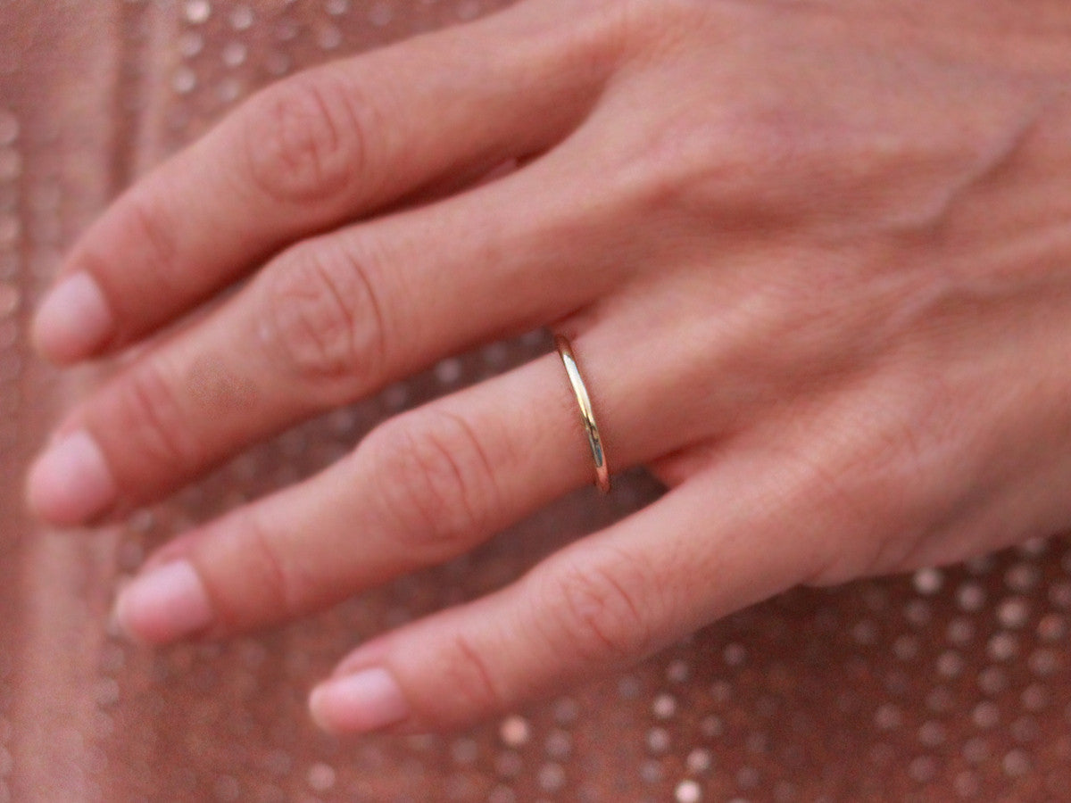 Hope | Dainty Gold Ring