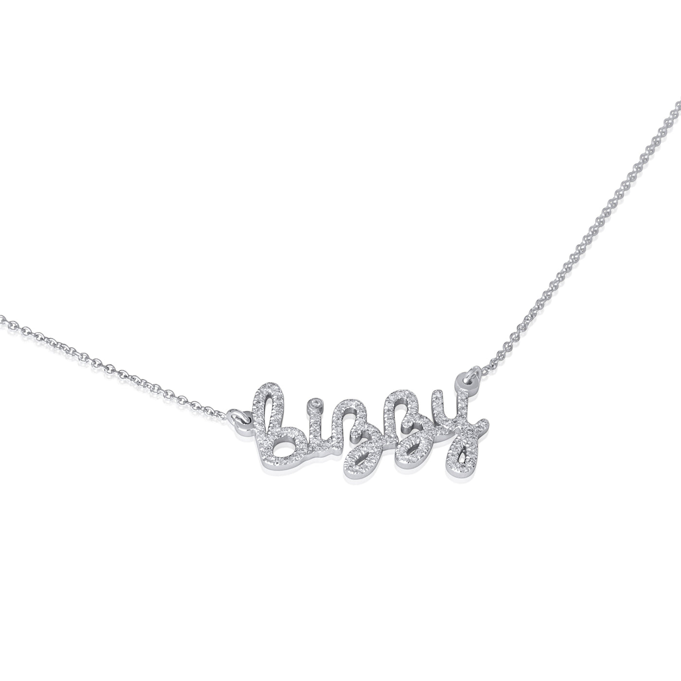 Diamond Name Necklace