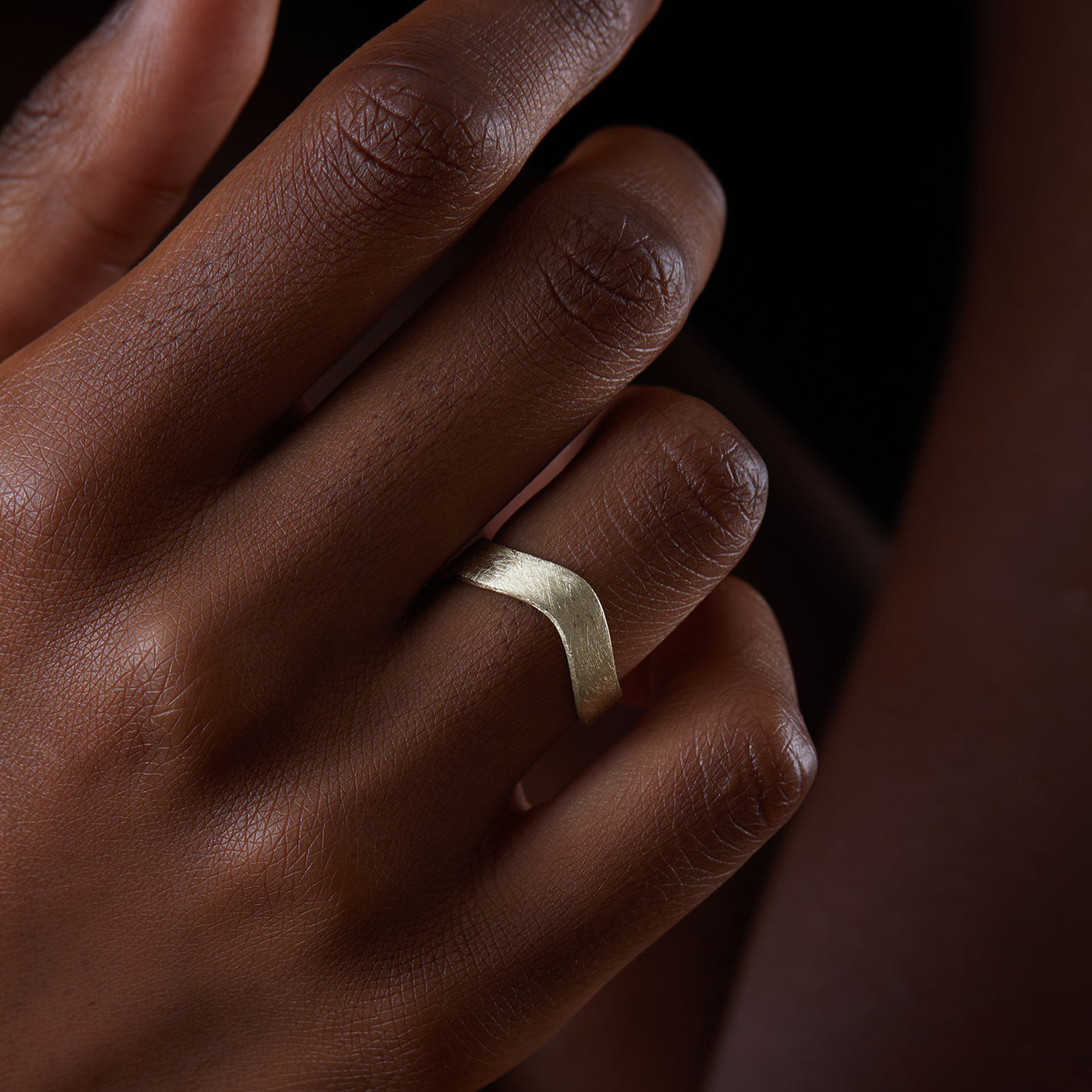 Waves | Gold Ring