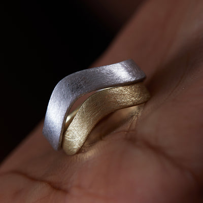 Waves | Gold Ring